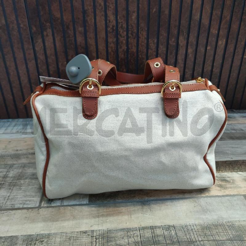 BORSA DONNA BONFANTI TELA BIANCA PROF. MARRONI | Mercatino dell'Usato Settimo torinese 2
