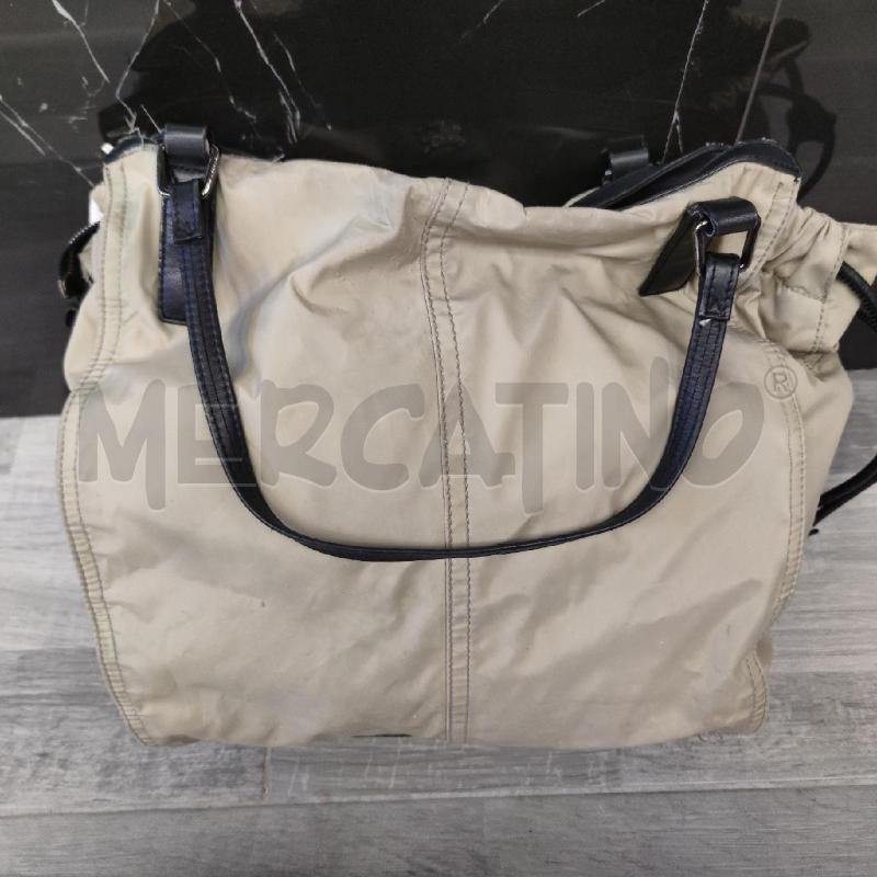 BORSA DONNA BURBERRY BEIGE NYLON | Mercatino dell'Usato Settimo torinese 2