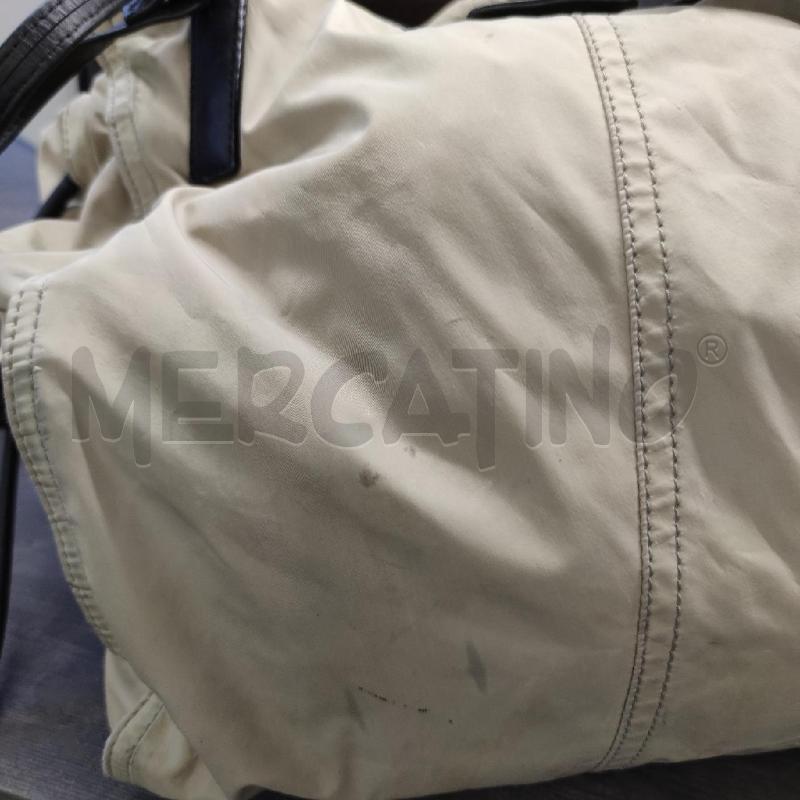 BORSA DONNA BURBERRY BEIGE NYLON | Mercatino dell'Usato Settimo torinese 4