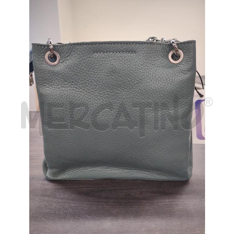 BORSA DONNA CHRISTIAN LAURIER AZZURRA PELLE | Mercatino dell'Usato Settimo torinese 3