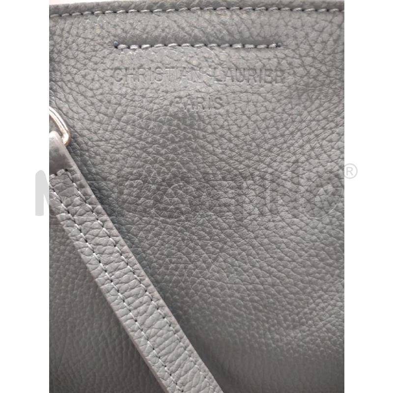 BORSA DONNA CHRISTIAN LAURIER AZZURRA PELLE | Mercatino dell'Usato Settimo torinese 4