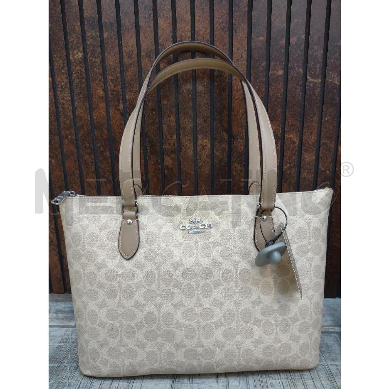 BORSA DONNA COACH PELLE MULTILOGO | Mercatino dell'Usato Settimo torinese 1