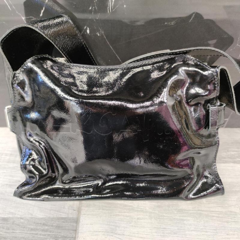 BORSA DONNA COCCINELLE NERA PELLE VERNICE | Mercatino dell'Usato Settimo torinese 1