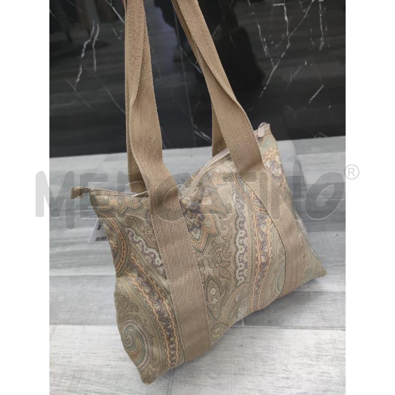 BORSA DONNA ETRO PROFUMI TESSUTO BEIGE PAISLEY | Mercatino dell'Usato Settimo torinese 2