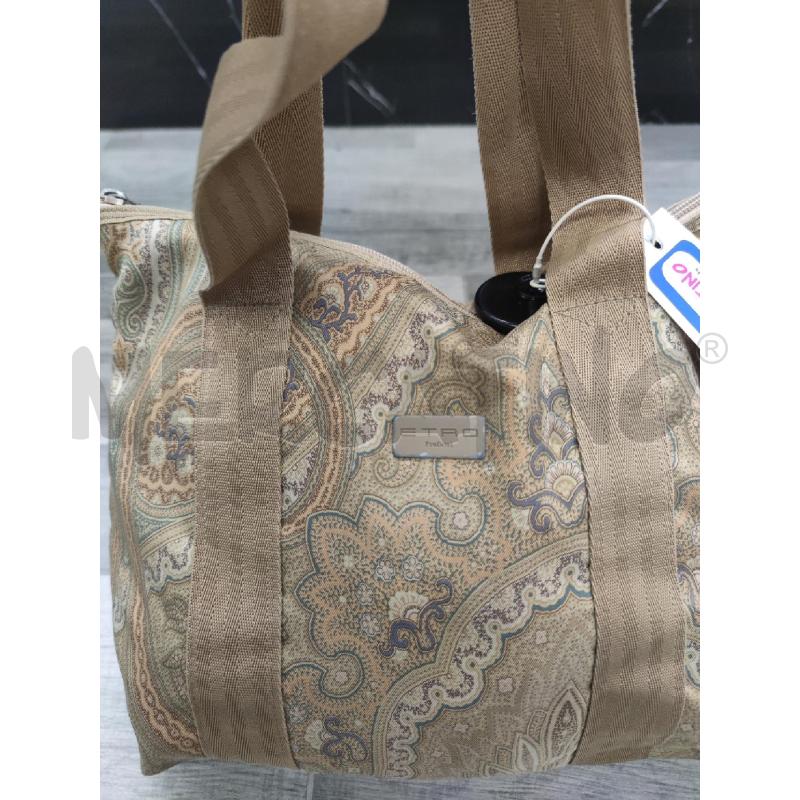 BORSA DONNA ETRO PROFUMI TESSUTO BEIGE PAISLEY | Mercatino dell'Usato Settimo torinese 3