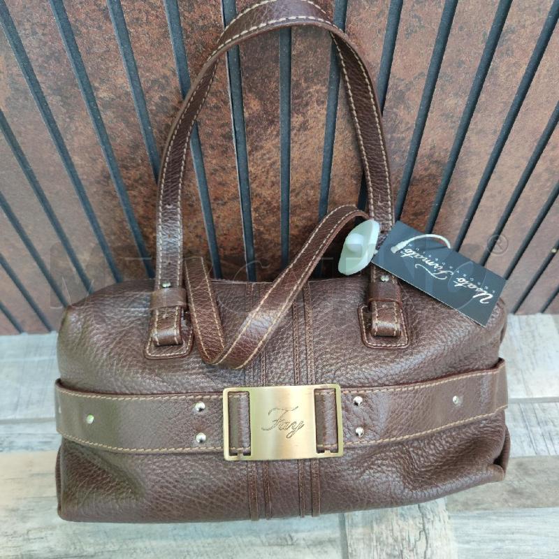 BORSA DONNA FAY MARRONE PELLE  | Mercatino dell'Usato Settimo torinese 1