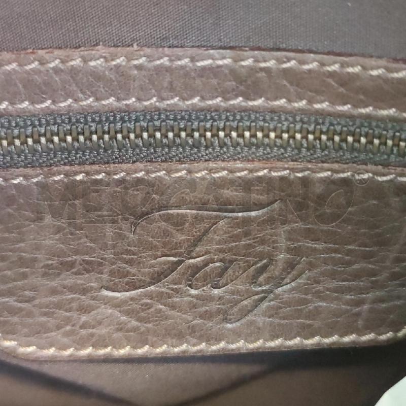 BORSA DONNA FAY MARRONE PELLE  | Mercatino dell'Usato Settimo torinese 4