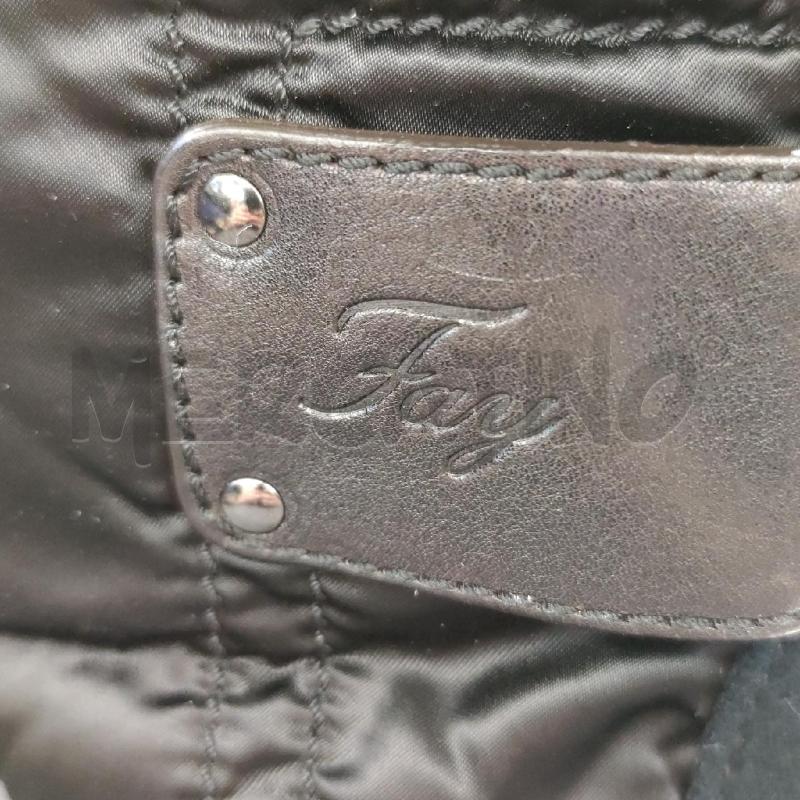 BORSA DONNA FAY NERA ZIP CON GANCIO METALLICO | Mercatino dell'Usato Settimo torinese 4