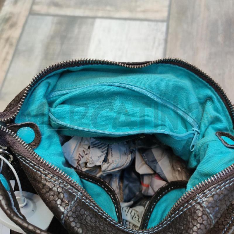 BORSA DONNA GABS MARRONE TONDA A SPALLA/TRACOLLA | Mercatino dell'Usato Settimo torinese 4