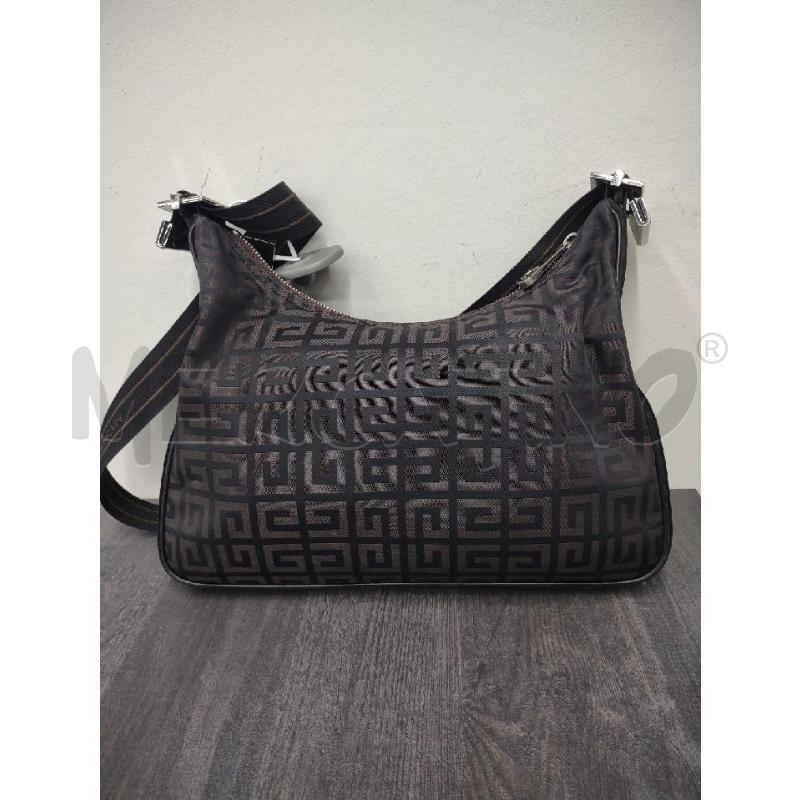 BORSA DONNA GIVENCHY TRACOLLA IN NYLON PROFILI PELLE | Mercatino dell'Usato Settimo torinese 1