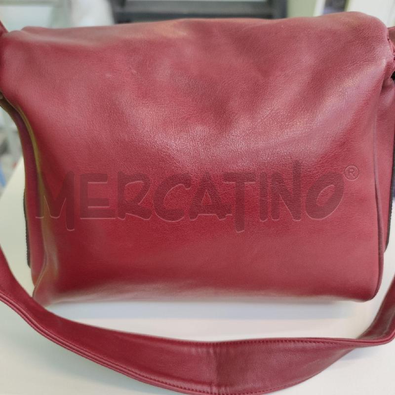 BORSA DONNA IL CONTE PELLE ROSSA | Mercatino dell'Usato Settimo torinese 2
