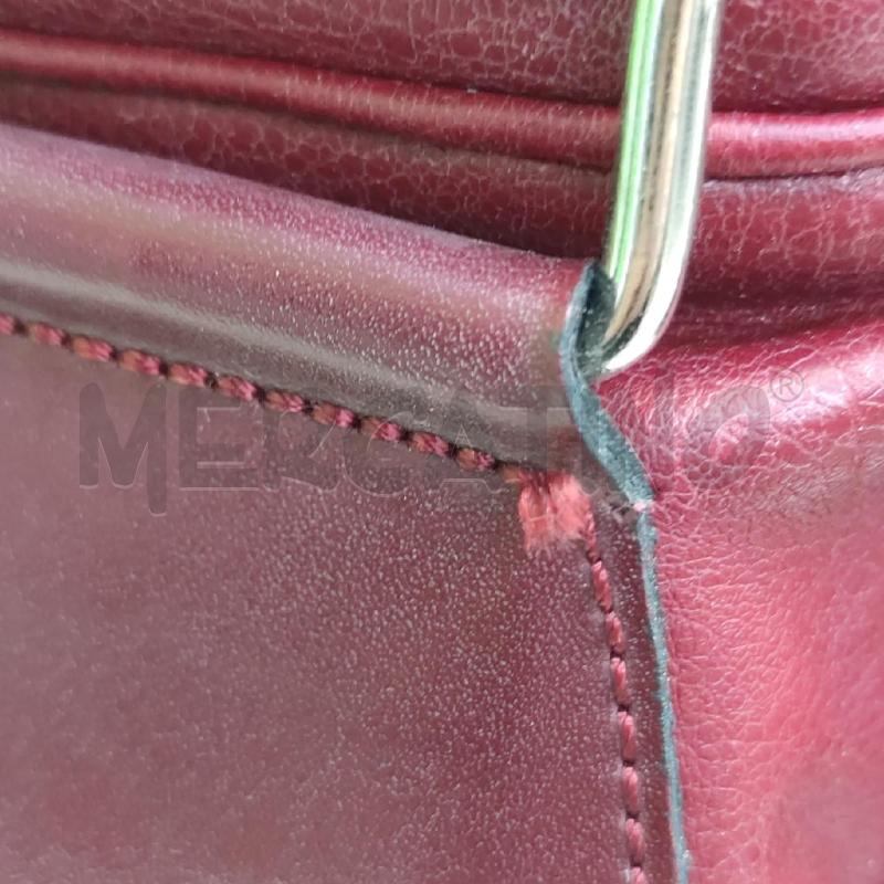 BORSA DONNA IL CONTE PELLE ROSSA | Mercatino dell'Usato Settimo torinese 5
