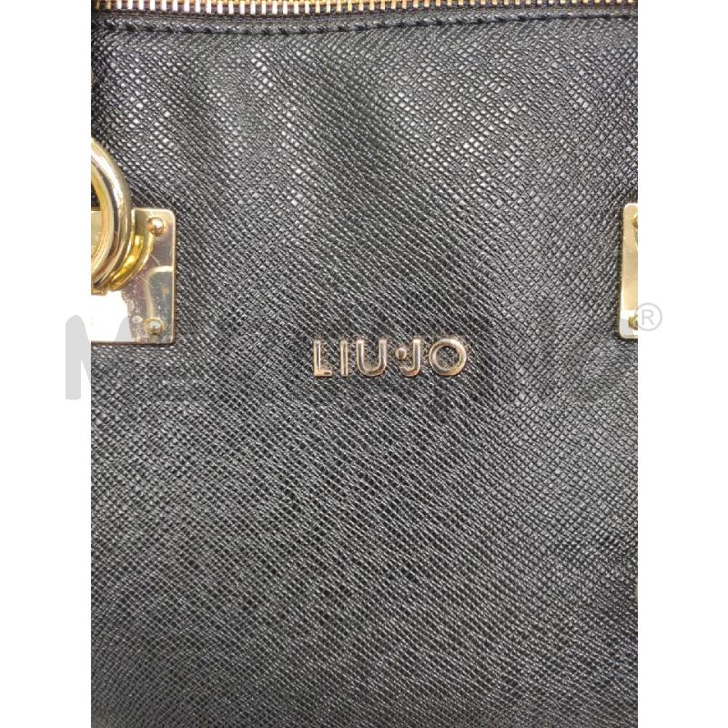 BORSA DONNA LIU JO NERA METALL DORATA CON TRACOLLA | Mercatino dell'Usato Settimo torinese 3