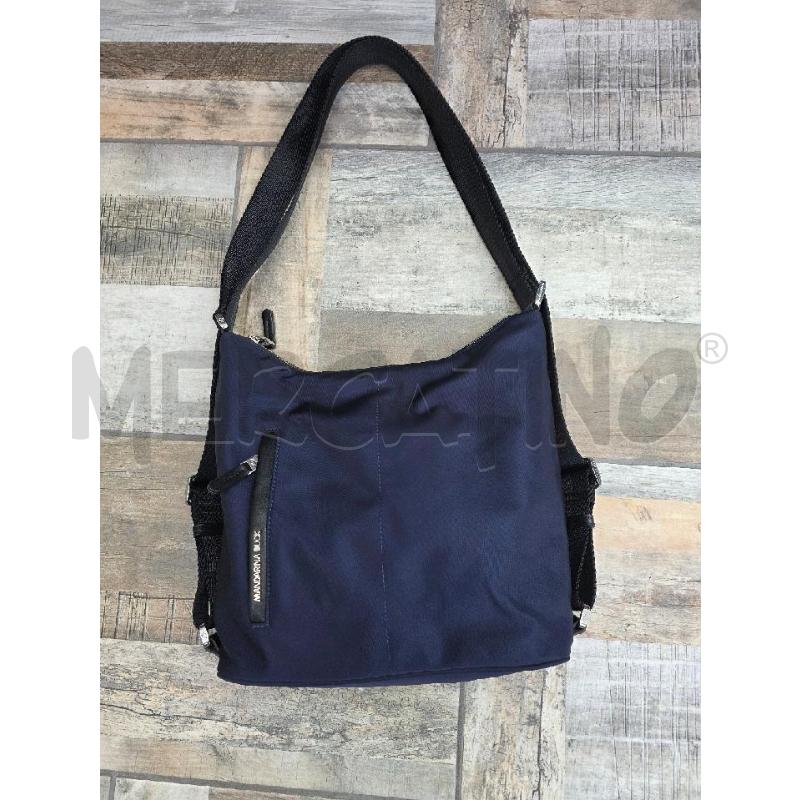 BORSA DONNA MANDARINA DUCK BLU NOTTE TRACOLLA | Mercatino dell'Usato Settimo torinese 1