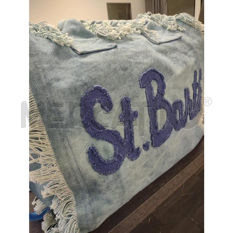 BORSA DONNA MARE ST BARTH JEANS AZZURRA  | Mercatino dell'Usato Settimo torinese 2