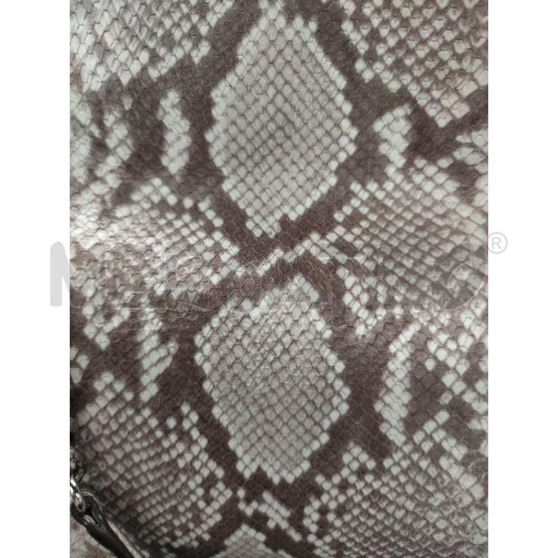 BORSA DONNA MICHAEL KORS PELLE BEIGE STAMPA SERPNTE | Mercatino dell'Usato Settimo torinese 4