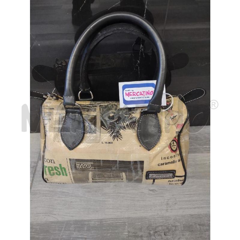 BORSA DONNA MOMABOMA BAULETTO  STAMPA  | Mercatino dell'Usato Settimo torinese 2