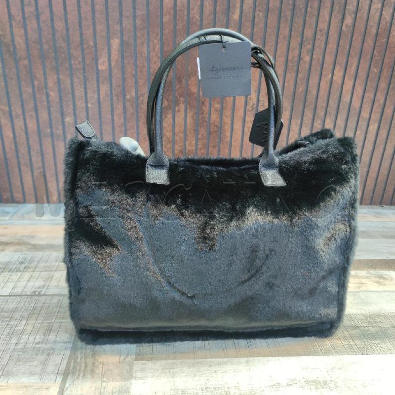 BORSA DONNA NUOVA 4GIVENESS BIG NERA ECOPELLICCIA  | Mercatino dell'Usato Settimo torinese 2