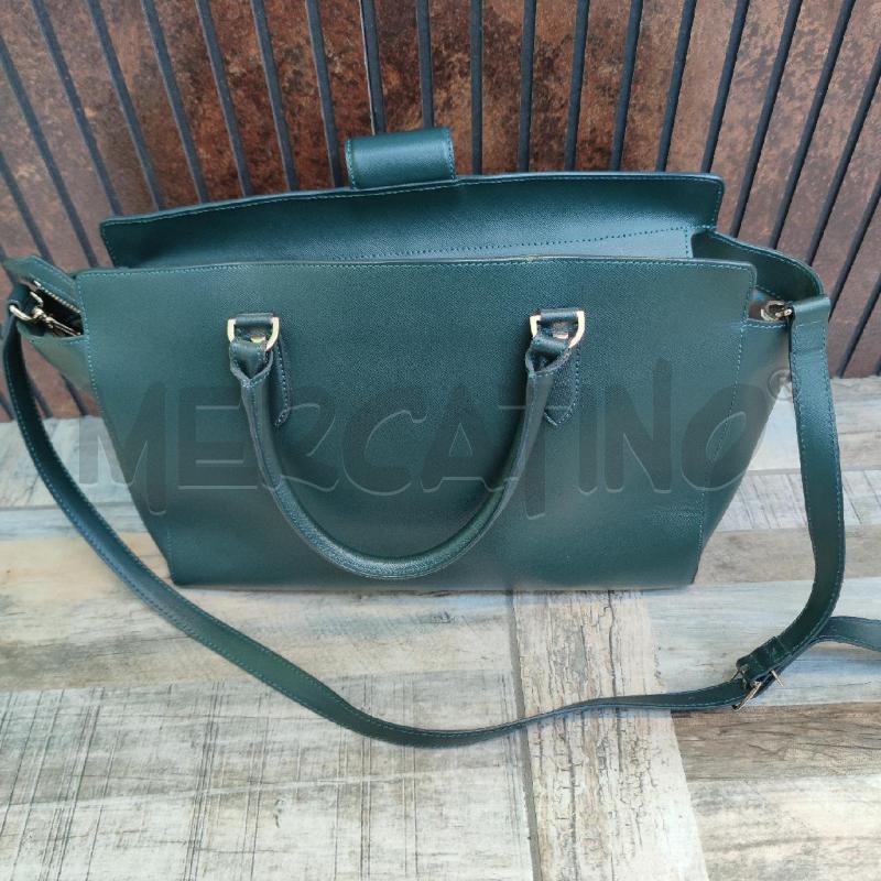 BORSA DONNA PATRIZIA PEPE VERDE BOSCO  | Mercatino dell'Usato Settimo torinese 2