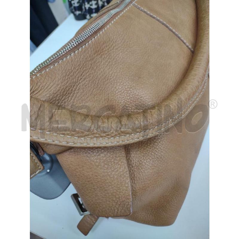 BORSA DONNA PELLE COCCINELLE A SPALLA CAMMELLO  | Mercatino dell'Usato Settimo torinese 3