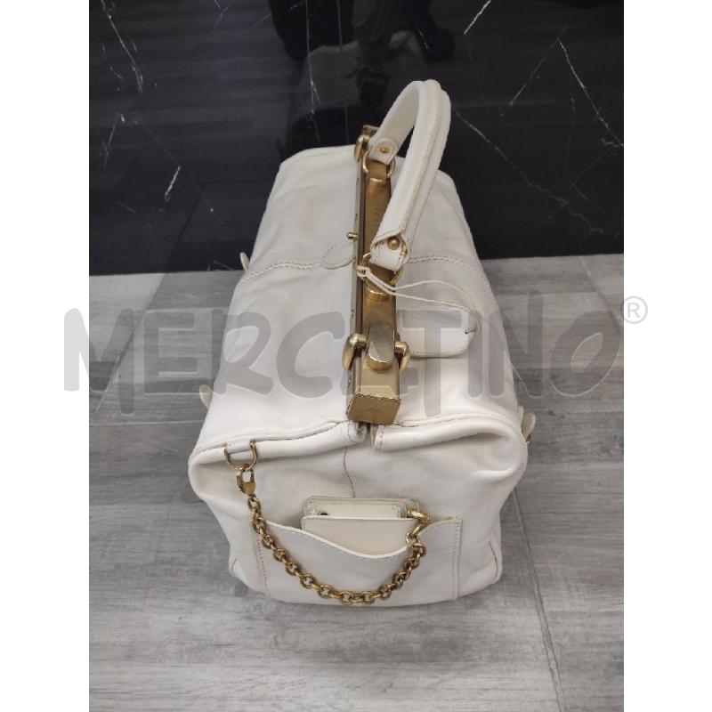 BORSA DONNA PELLE THE BRIDGE CON PORTAMONETE METALLERIA COLOR OTTONE | Mercatino dell'Usato Settimo torinese 2