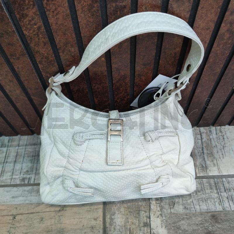 BORSA DONNA REDWALL A MANO PELLE BIANCA | Mercatino dell'Usato Settimo torinese 1
