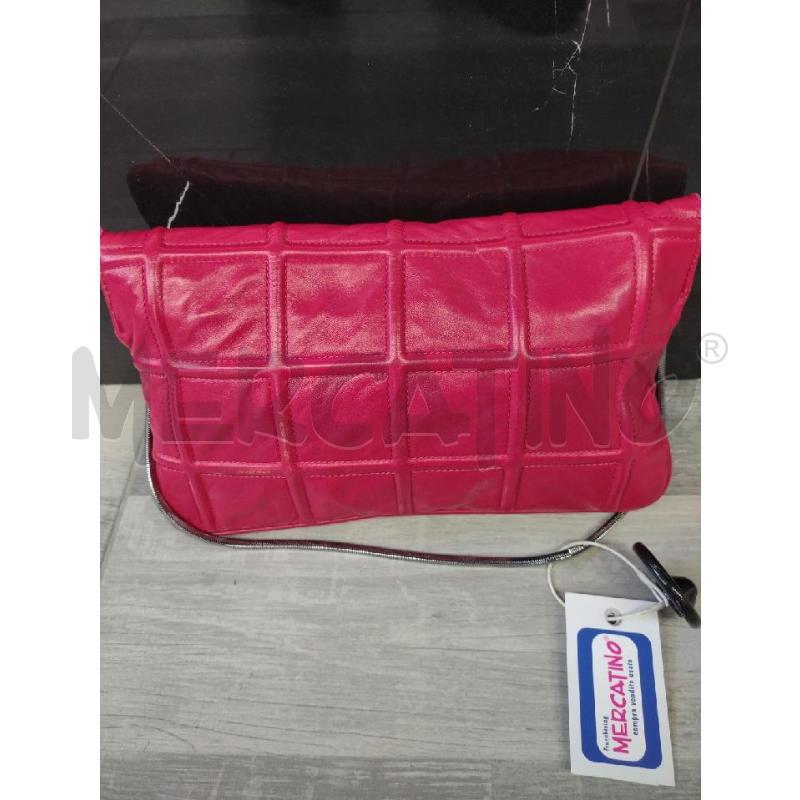 BORSA DONNA RODOLPHE MENUDIER PELLE ROSSA  | Mercatino dell'Usato Settimo torinese 2