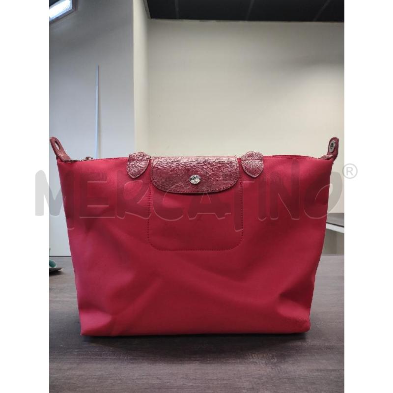 BORSA DONNA ROSSA LONGCHAMP  | Mercatino dell'Usato Settimo torinese 1