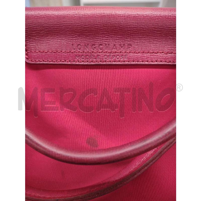 BORSA DONNA ROSSA LONGCHAMP  | Mercatino dell'Usato Settimo torinese 3