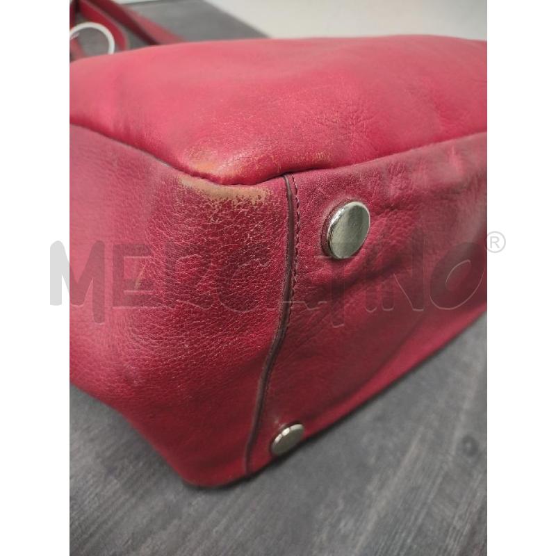 BORSA DONNA ROSSA PELLE FOSSIL  | Mercatino dell'Usato Settimo torinese 3
