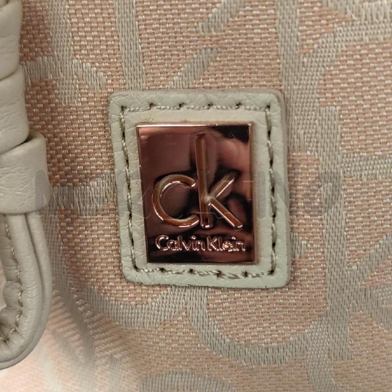 BORSA DONNA SECCHIELLO CALVIN KLEIN ROSA NUDE NUOVA TESSUTO  | Mercatino dell'Usato Settimo torinese 2