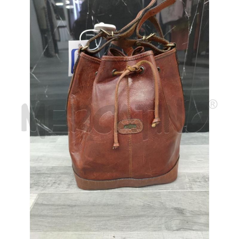 BORSA DONNA SECCHIELLO EL CAMPERO PELLE MATTONE | Mercatino dell'Usato Settimo torinese 1