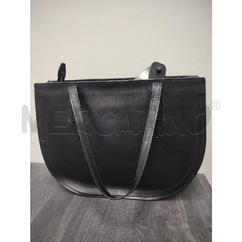 BORSA DONNA THE BRIDGE NERA PELLE PANZANI | Mercatino dell'Usato Settimo torinese 2