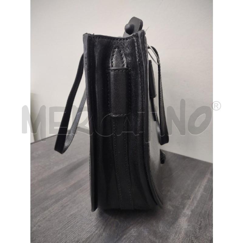 BORSA DONNA THE BRIDGE NERA PELLE PANZANI | Mercatino dell'Usato Settimo torinese 3