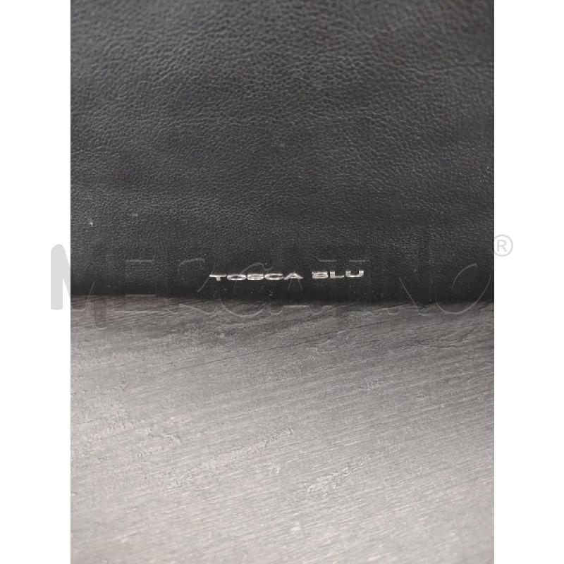 BORSA DONNA TOSCA BLU SIMILPELLE NERA | Mercatino dell'Usato Settimo torinese 3