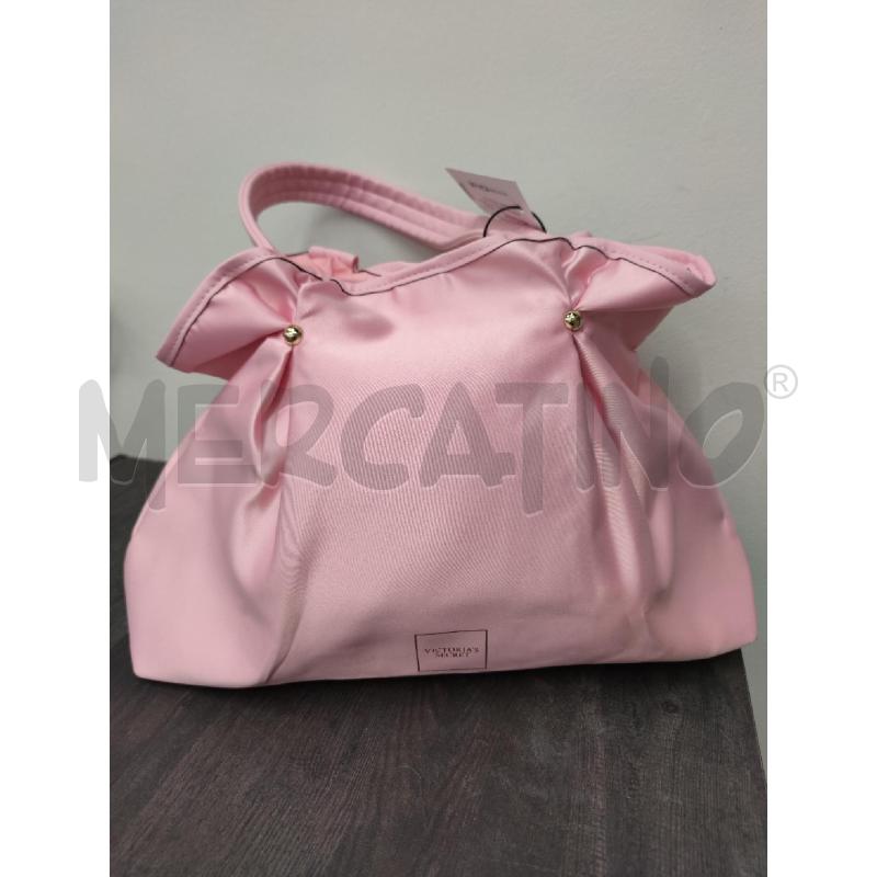 BORSA DONNA VICTORIA'S SECRET ROSA RASO  | Mercatino dell'Usato Settimo torinese 1