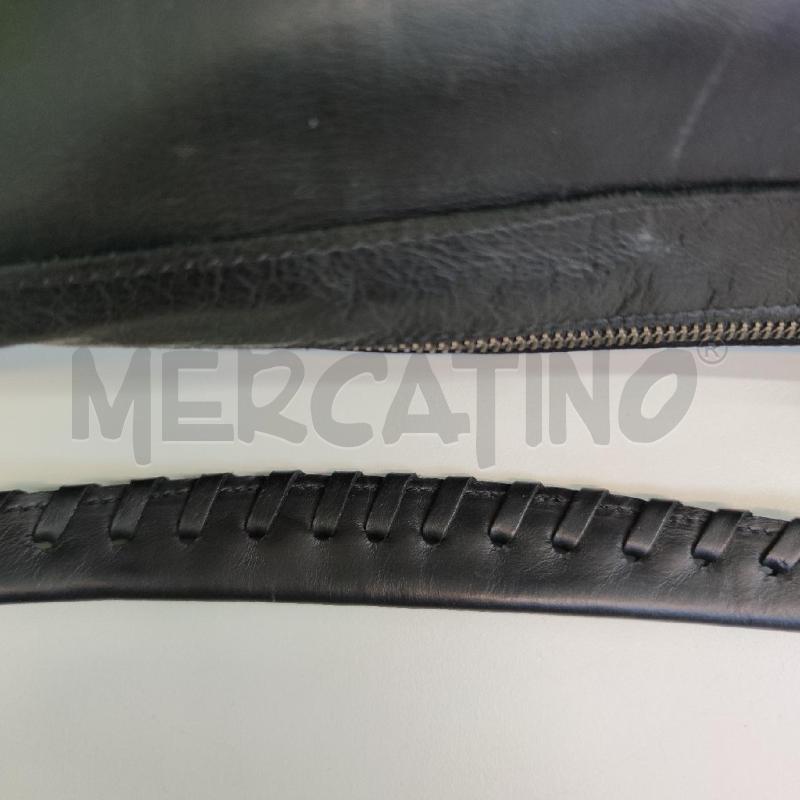 BORSA DONNA VIVIVEE PELLE NERA BORCHIE | Mercatino dell'Usato Settimo torinese 3