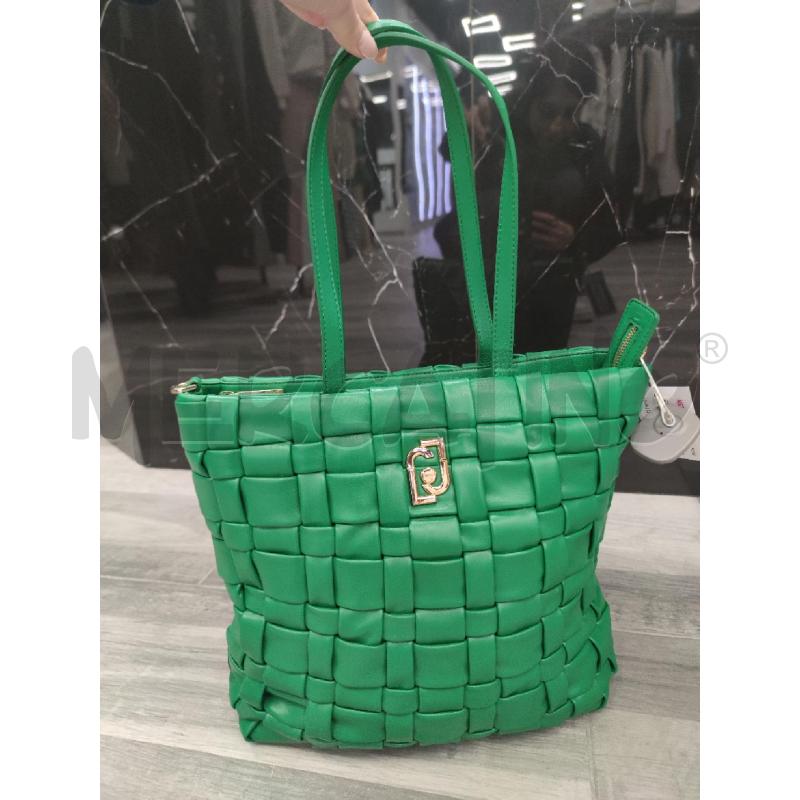 BORSA LIU JO SIMILPELLE MOTIVO INTRECCIATO NO TRAC. | Mercatino dell'Usato Settimo torinese 1