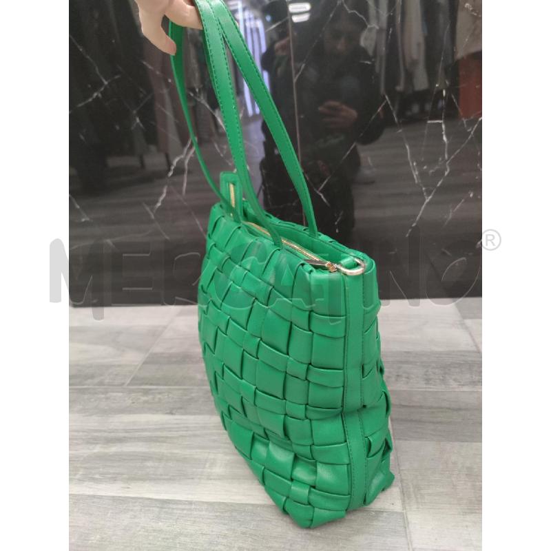 BORSA LIU JO SIMILPELLE MOTIVO INTRECCIATO NO TRAC. | Mercatino dell'Usato Settimo torinese 2
