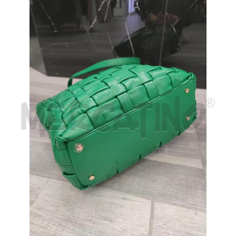 BORSA LIU JO SIMILPELLE MOTIVO INTRECCIATO NO TRAC. | Mercatino dell'Usato Settimo torinese 3