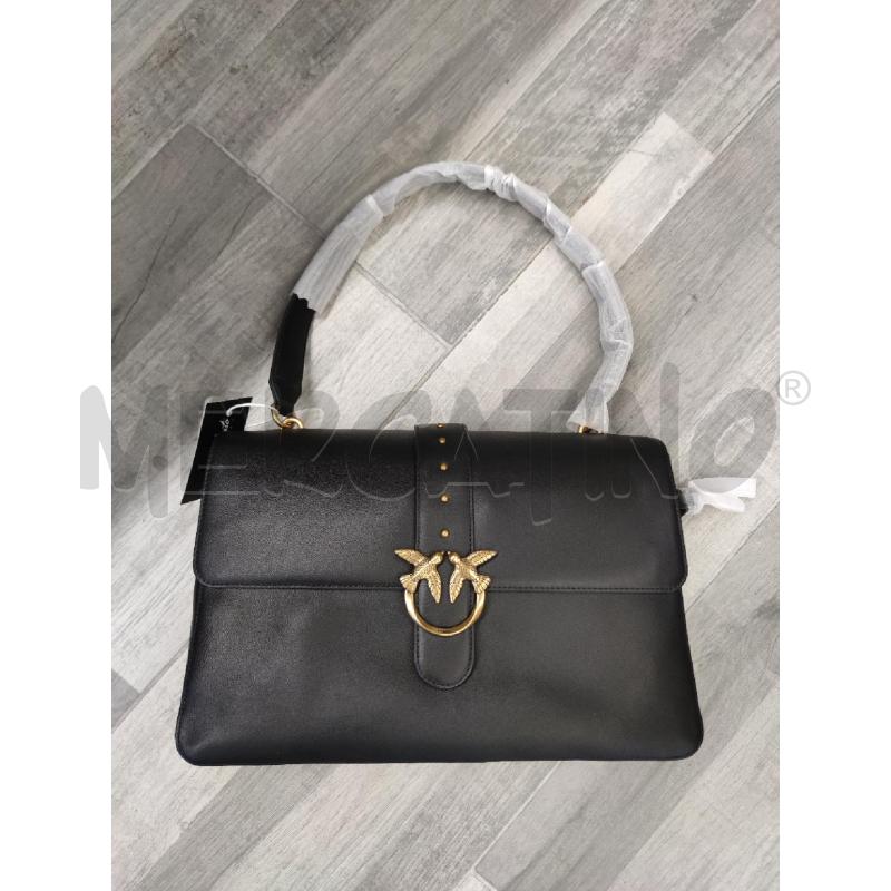 BORSA PINKO LOVE ONE EXTRA SLOUCHY PELLE NERA | Mercatino dell'Usato Settimo torinese 2