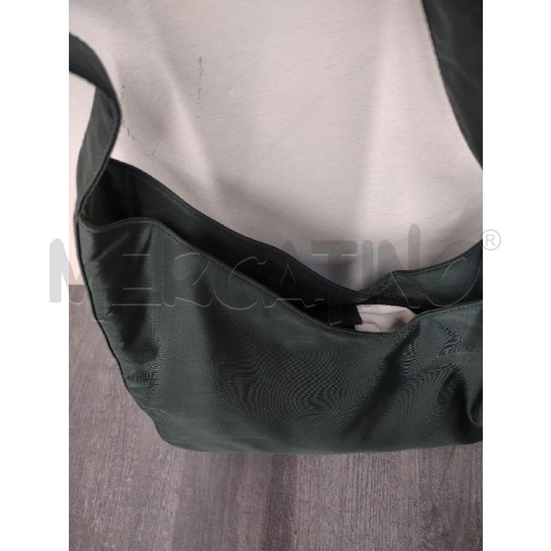 BORSA PRADA ASSIMMETRICA NYLON VERDE | Mercatino dell'Usato Settimo torinese 4