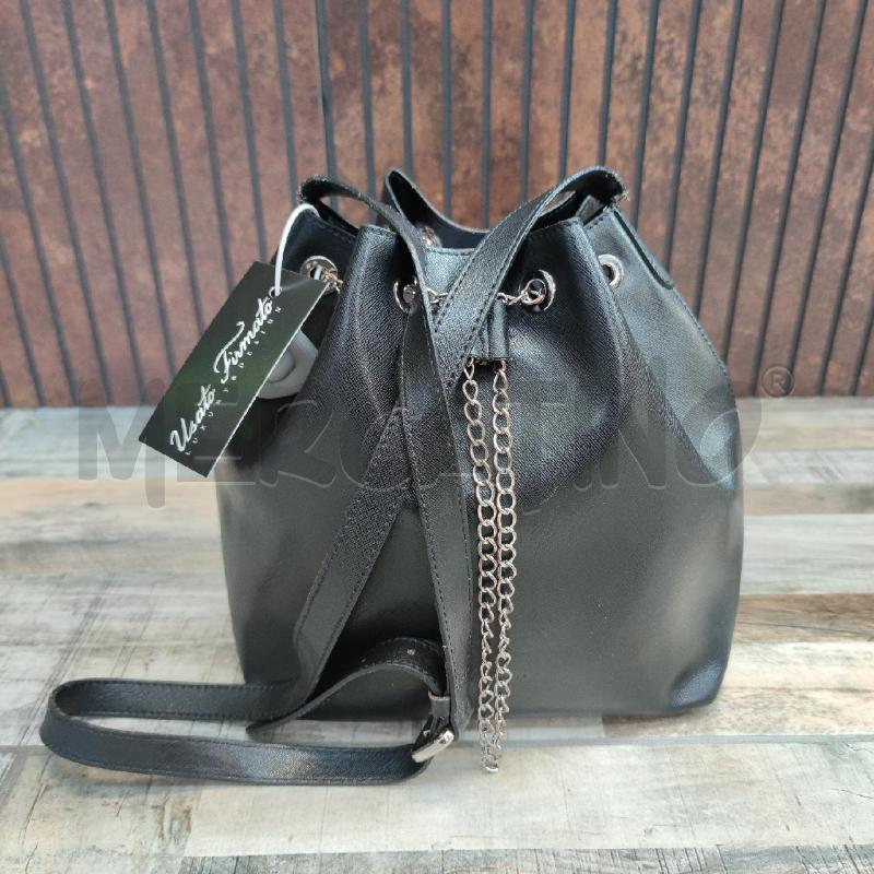 BORSA SECCHIELLO COCCINELLE PELLE NERO | Mercatino dell'Usato Settimo torinese 2