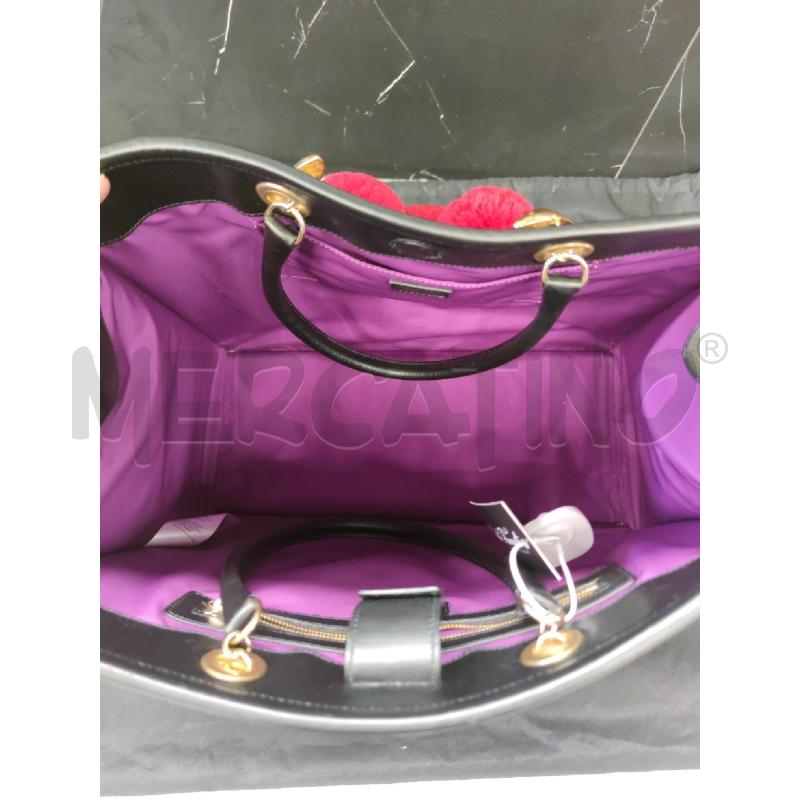 BORSA TOTE BAG ROBERTO CAVALLI MOTIVO TARTAN | Mercatino dell'Usato Settimo torinese 3