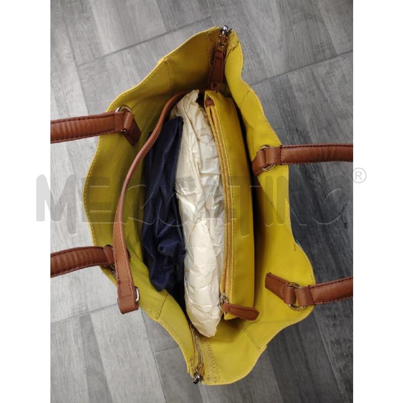 BORSA TRUSSARDI JEANS VERDE GIALLA DOUBLE FACE | Mercatino dell'Usato Settimo torinese 5