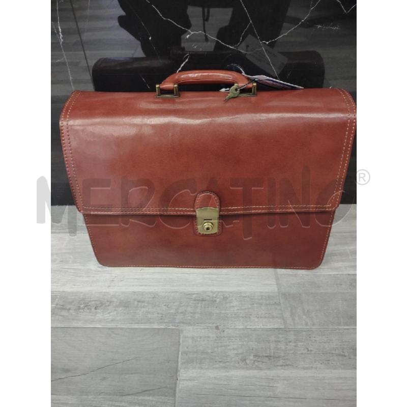 BORSA UOMO DA LAVORO PELLE NUOVA | Mercatino dell'Usato Settimo torinese 1