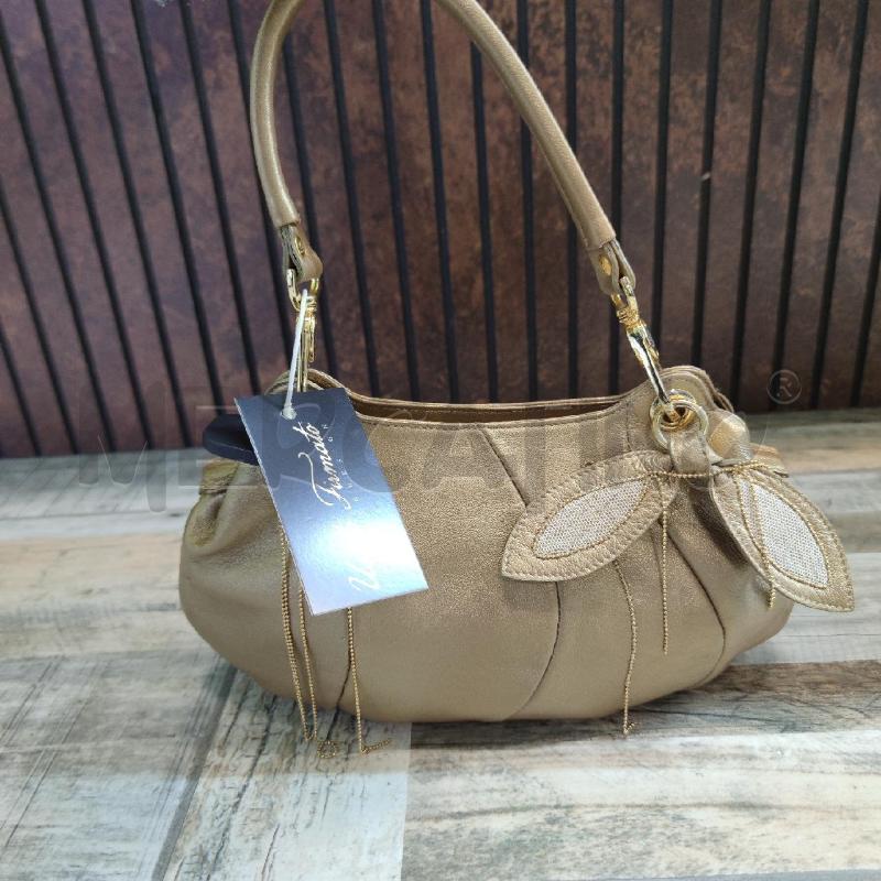 BORSETTA DONNA BLUMARINE PELLE ORO  | Mercatino dell'Usato Settimo torinese 1