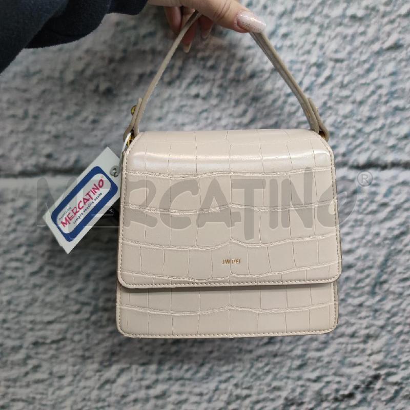 BORSETTA DONNA JW PEI BEIGE STAMPA COCCO | Mercatino dell'Usato Settimo torinese 1