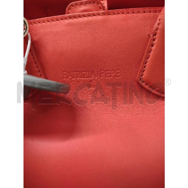 BORSETTA DONNA PATRIZIA PEPE ARANCIO NUOVA CON TRACOLLA | Mercatino dell'Usato Settimo torinese 4