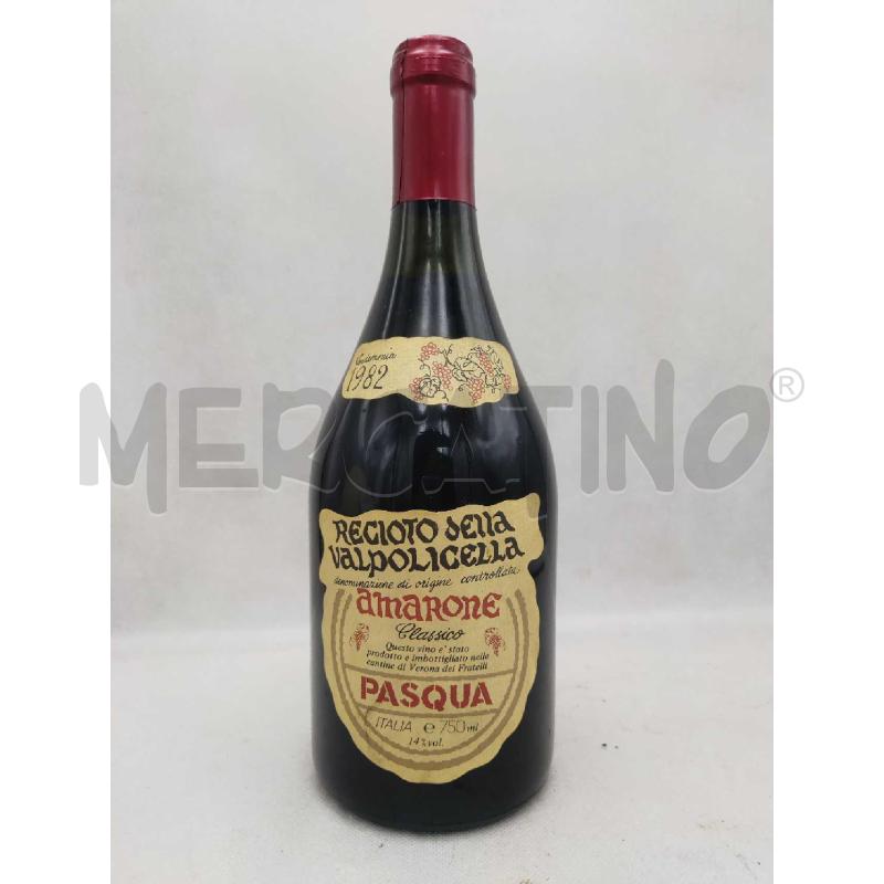BOTTIGLIA AMARONE VALPOLICELLA 1982 | Mercatino dell'Usato Settimo torinese 1